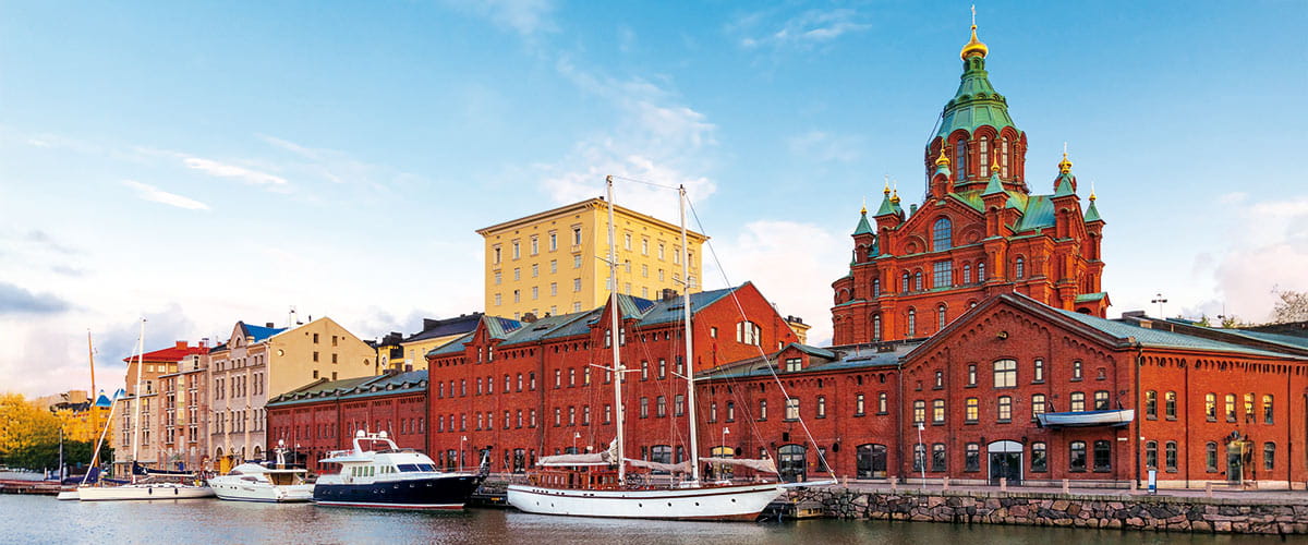 Helsinkiās waterfront